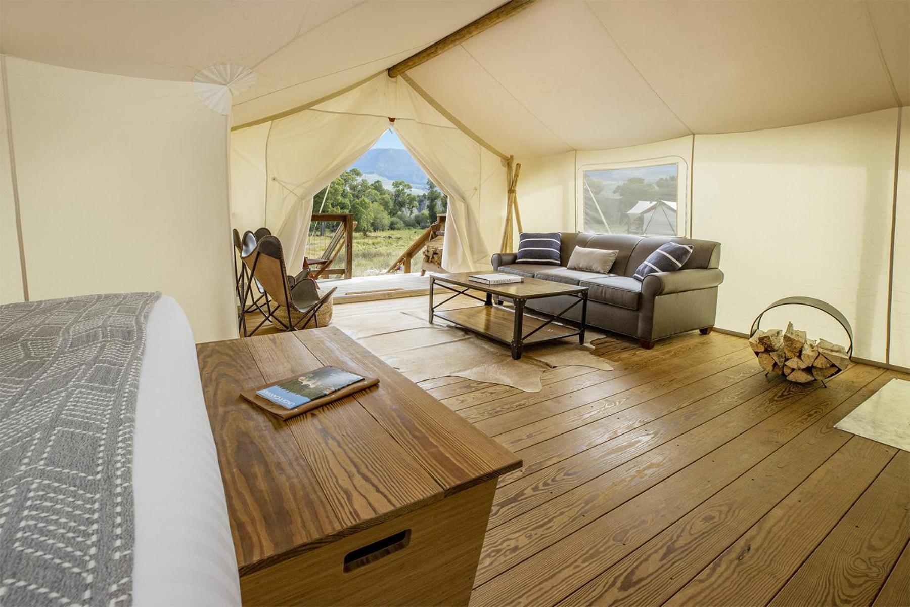 Under Canvas North Yellowstone - Paradise Valley