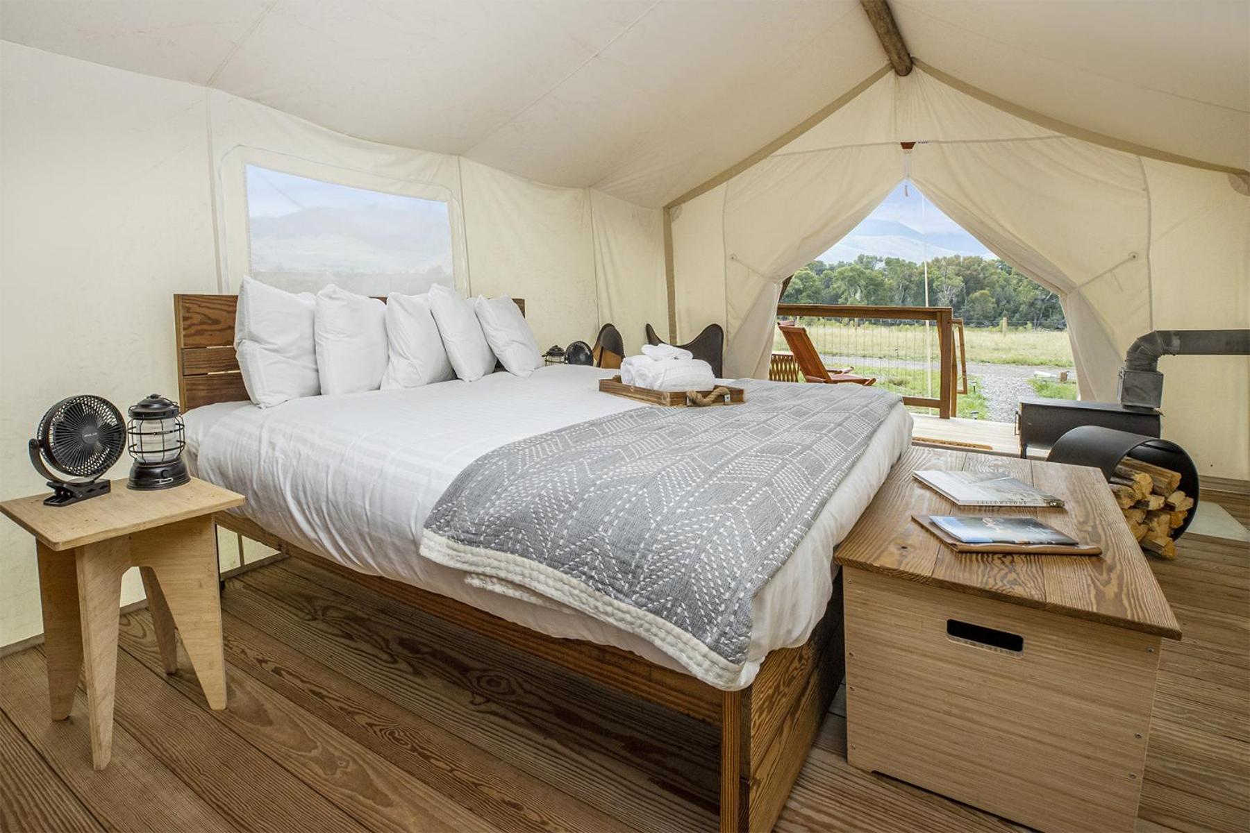 Under Canvas North Yellowstone - Paradise Valley Tente de luxe *