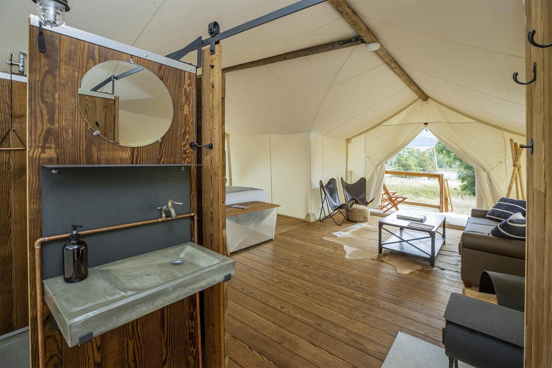 Under Canvas North Yellowstone - Paradise Valley Tente de luxe *