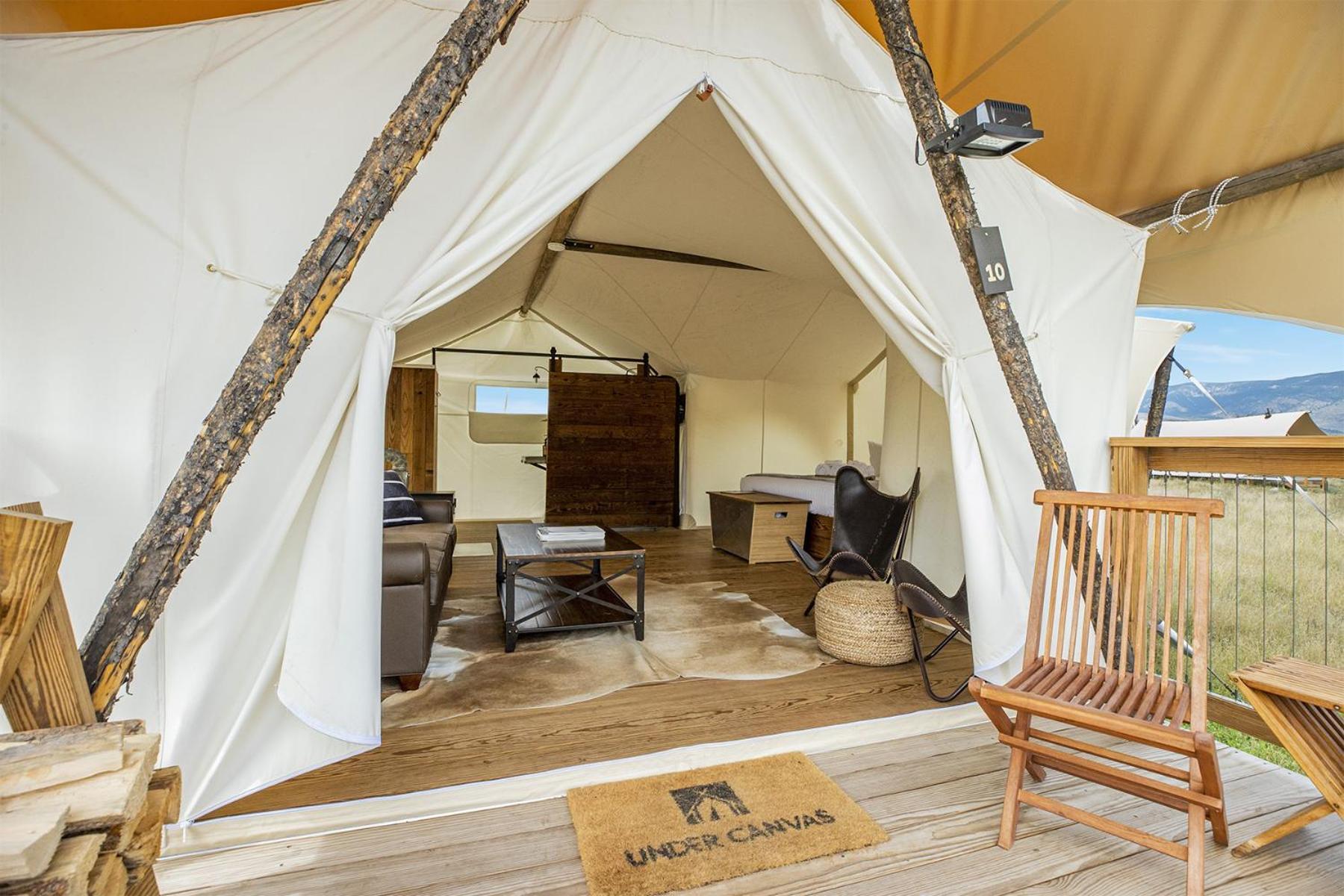 Under Canvas North Yellowstone - Paradise Valley Livingston