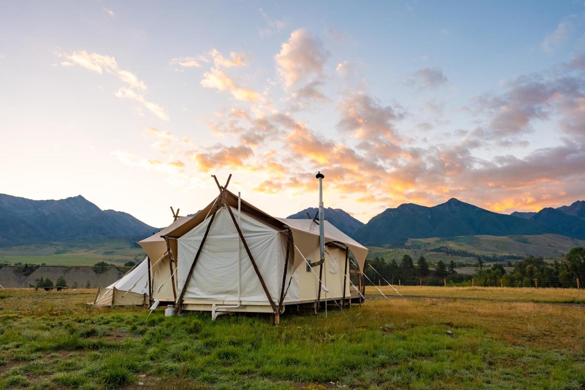 Tente de luxe Under Canvas North Yellowstone - Paradise Valley *