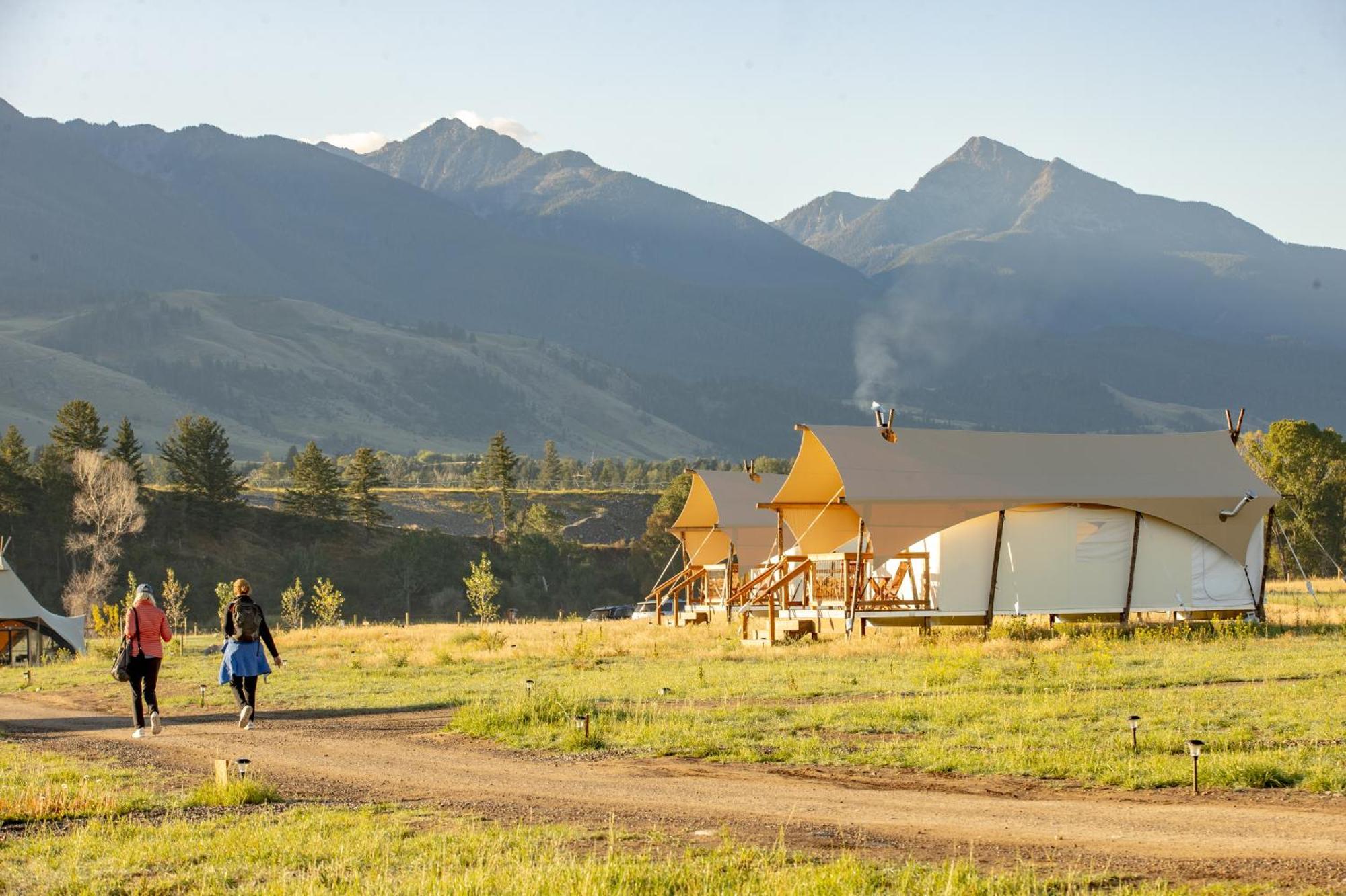 Under Canvas North Yellowstone - Paradise Valley Tente de luxe