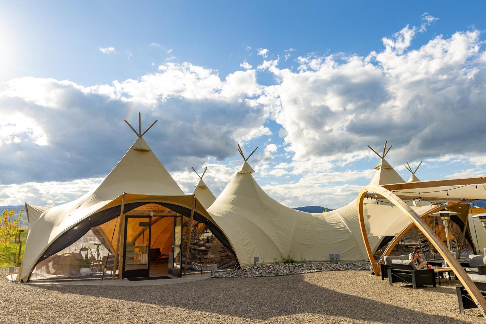 Tente de luxe Under Canvas North Yellowstone - Paradise Valley Livingston