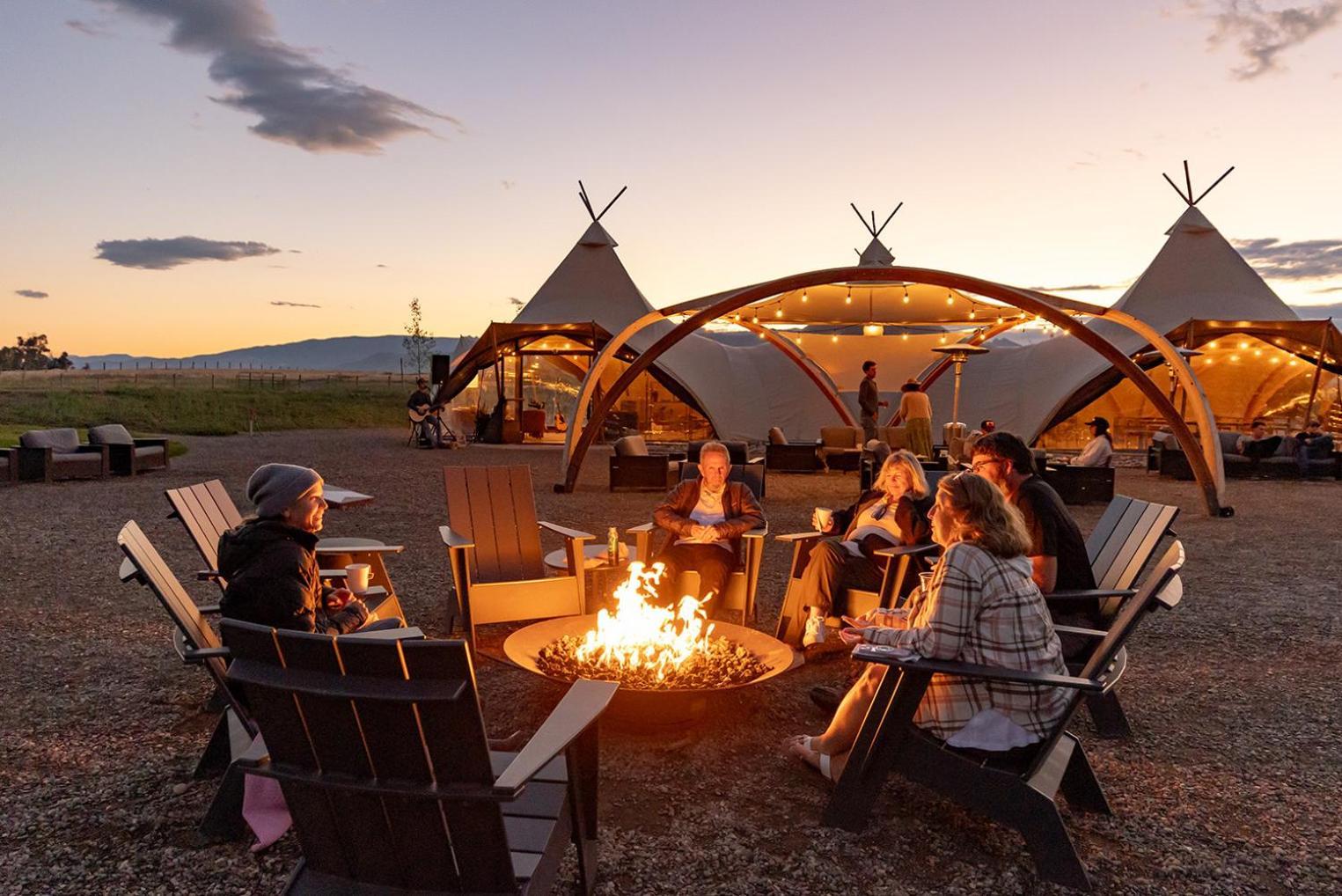 Under Canvas North Yellowstone - Paradise Valley Tente de luxe