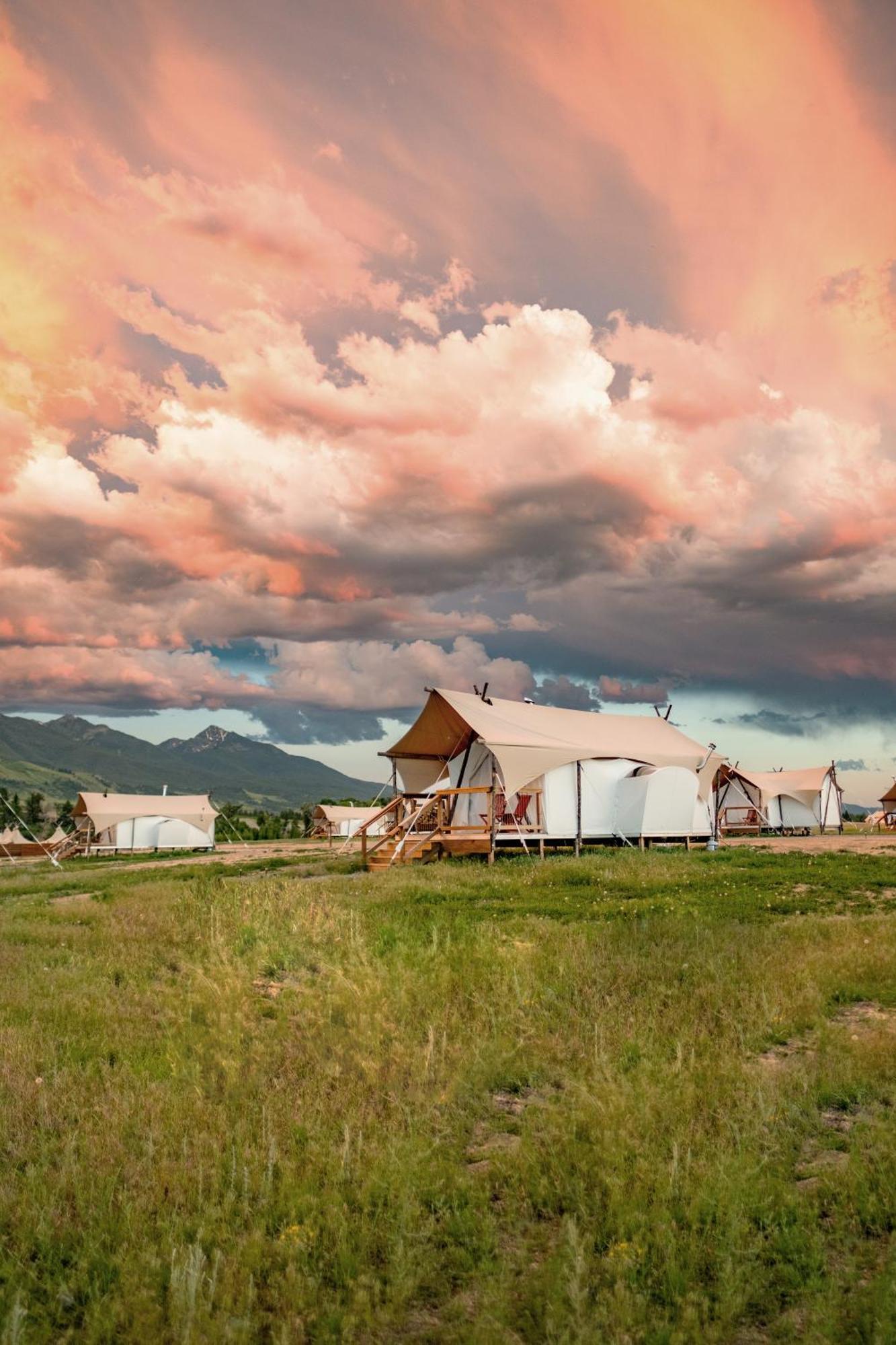 Under Canvas North Yellowstone - Paradise Valley Tente de luxe *