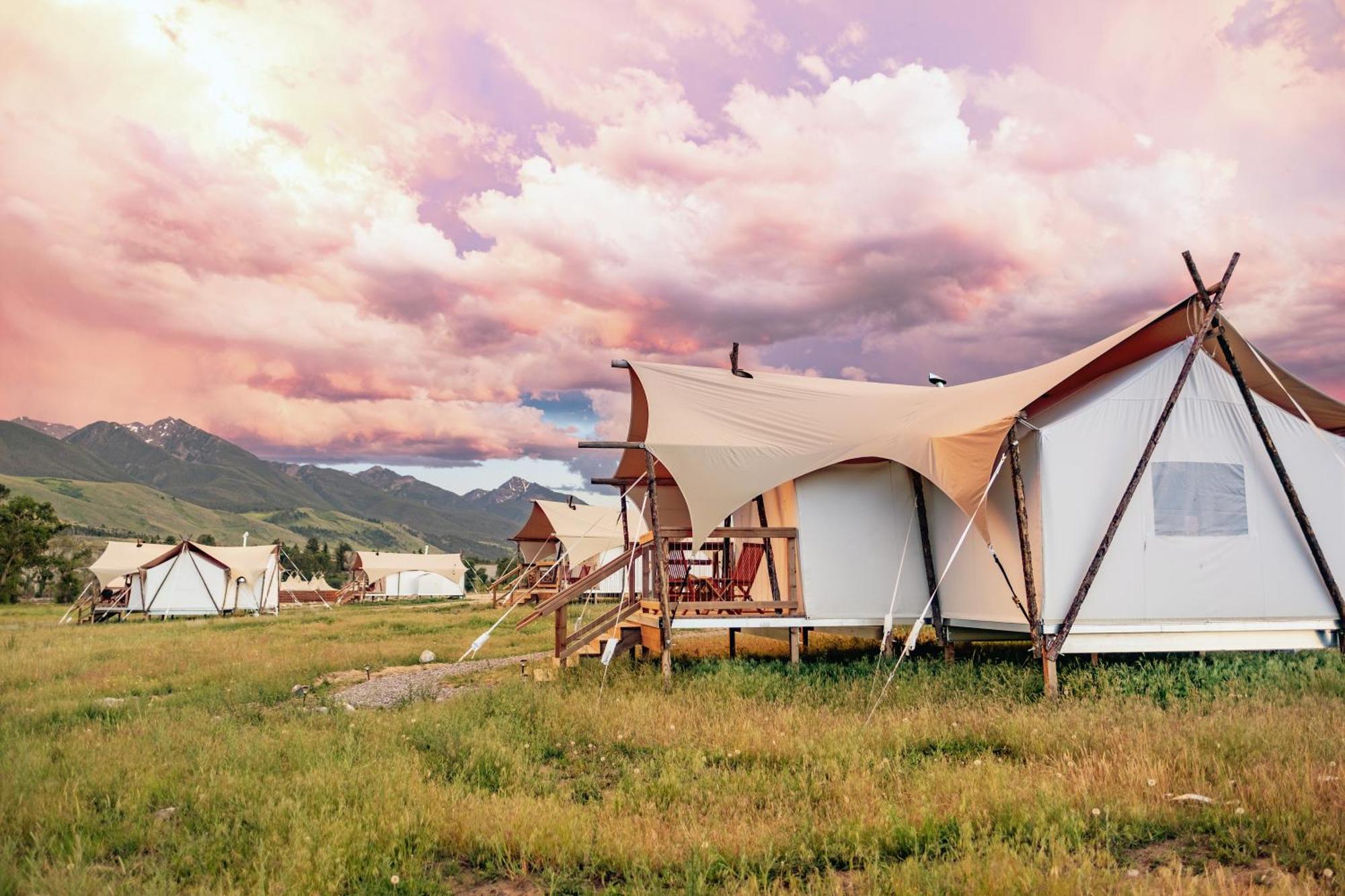 Under Canvas North Yellowstone - Paradise Valley Tente de luxe Livingston