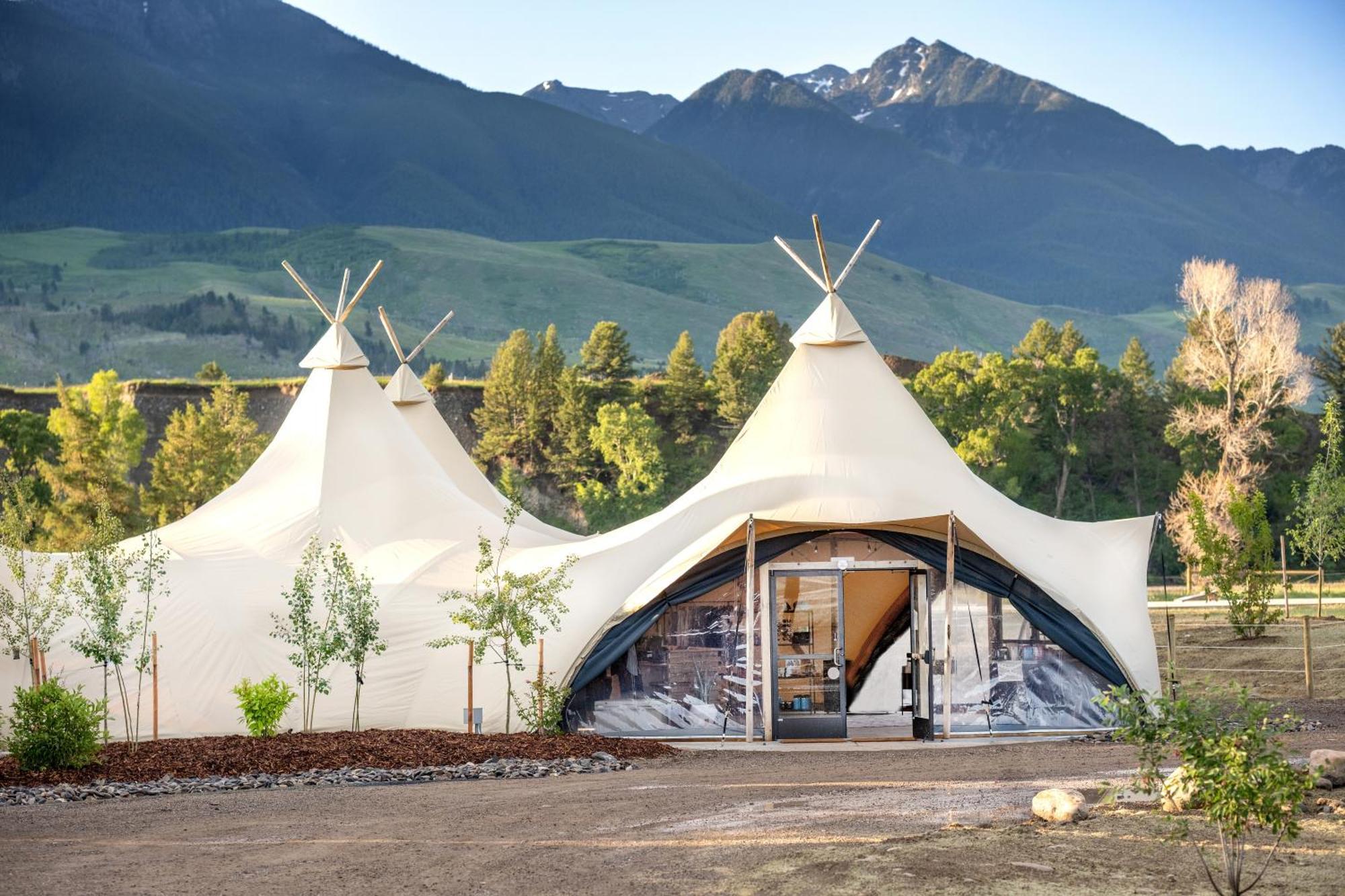 Under Canvas North Yellowstone - Paradise Valley Tente de luxe *