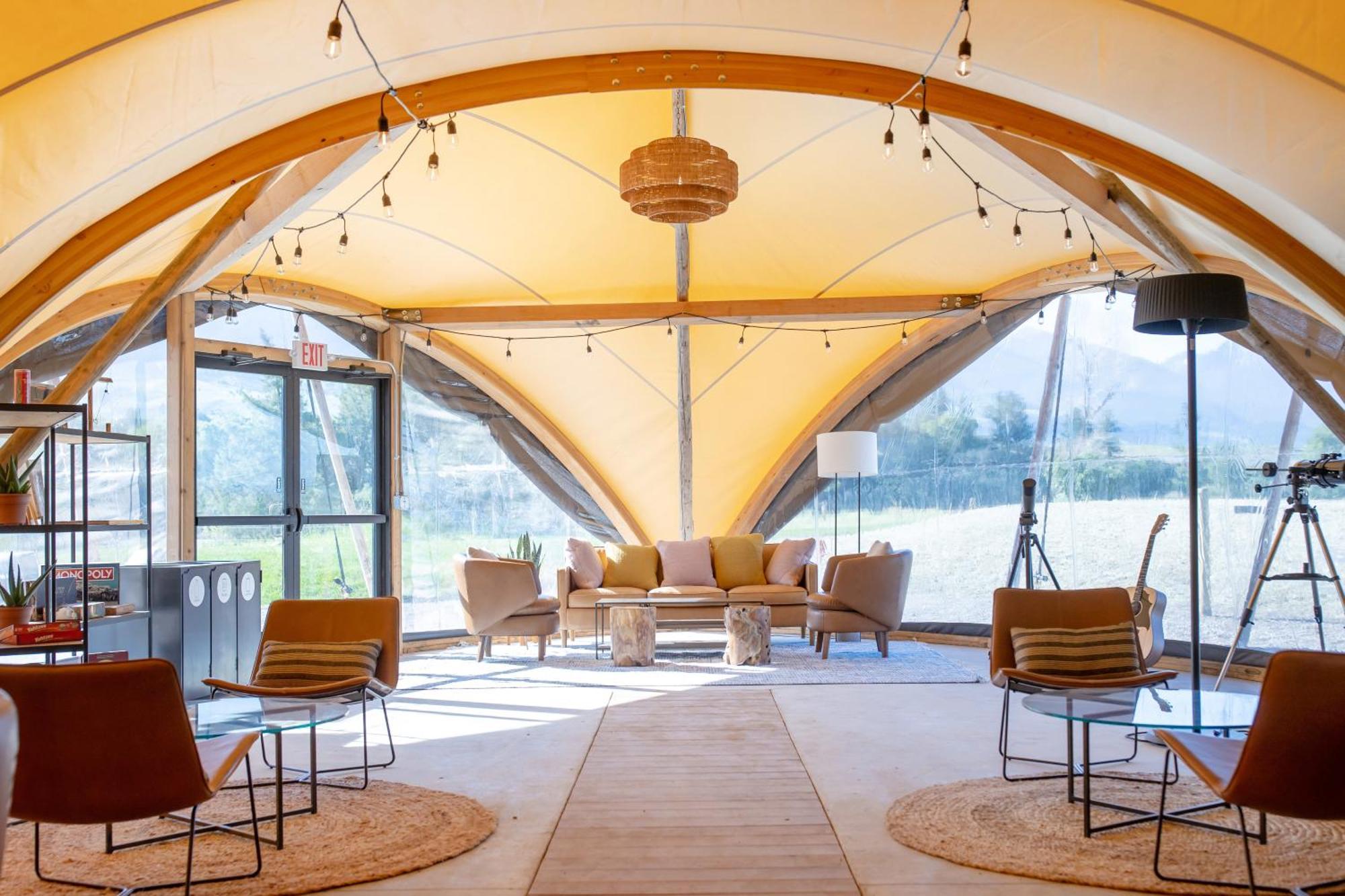 Tente de luxe Under Canvas North Yellowstone - Paradise Valley
