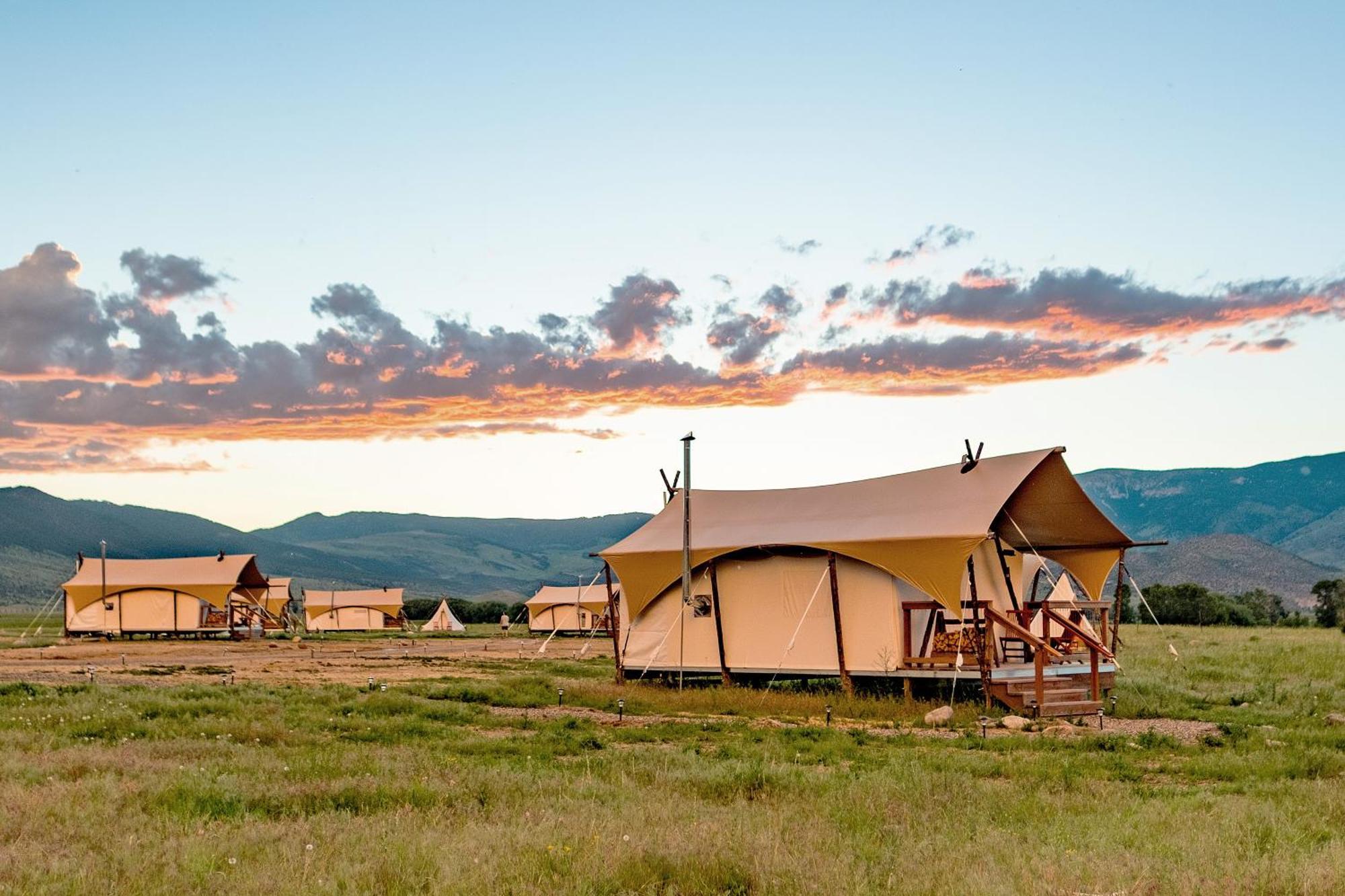 Tente de luxe Under Canvas North Yellowstone - Paradise Valley Livingston