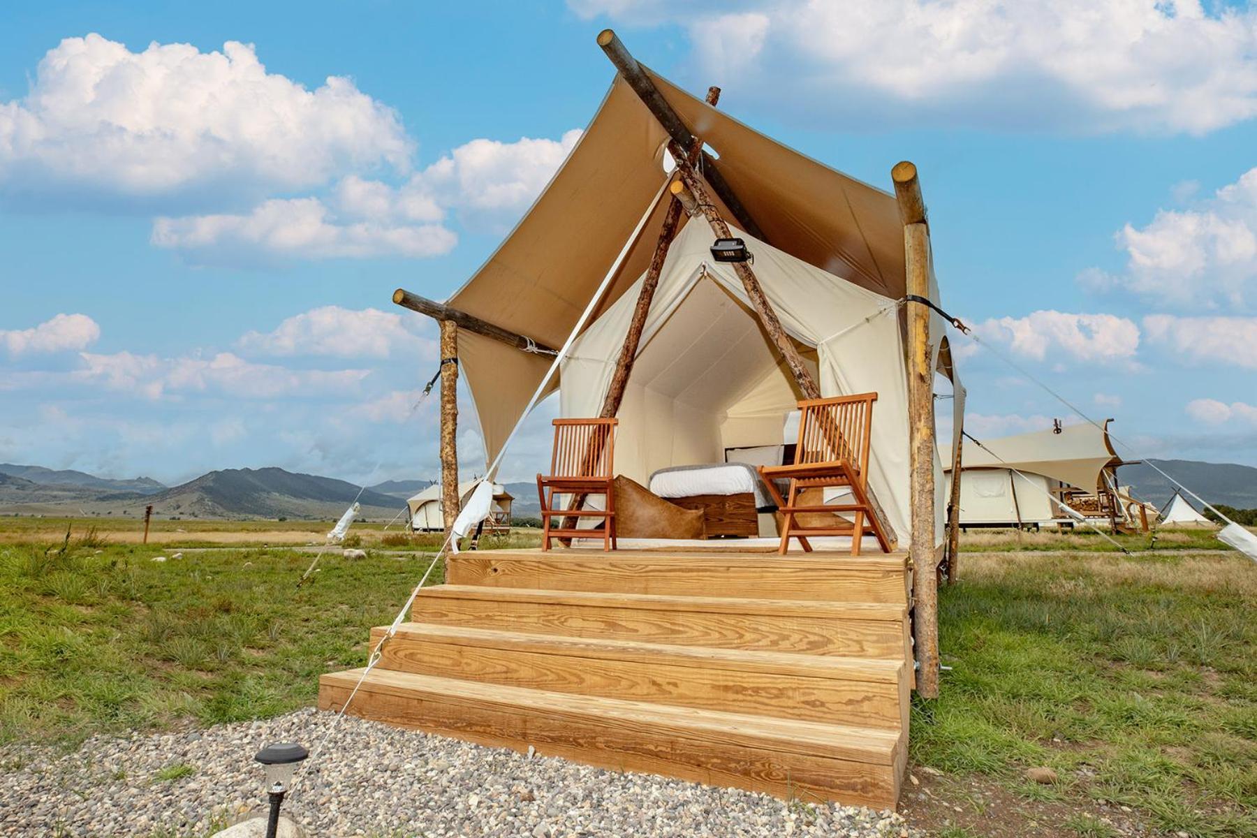 Tente de luxe Under Canvas North Yellowstone - Paradise Valley Livingston